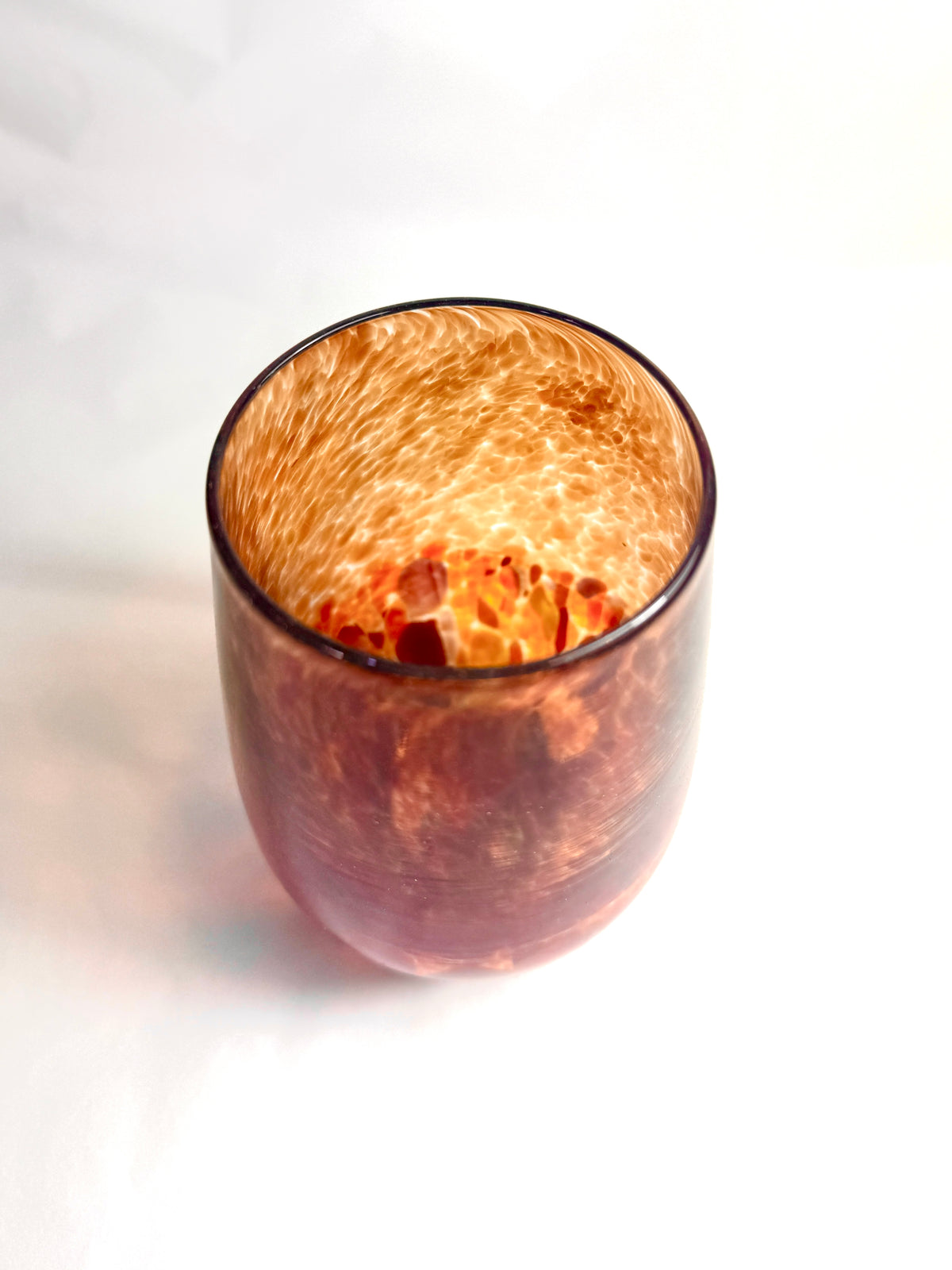 Stemless Wine Glass - Red