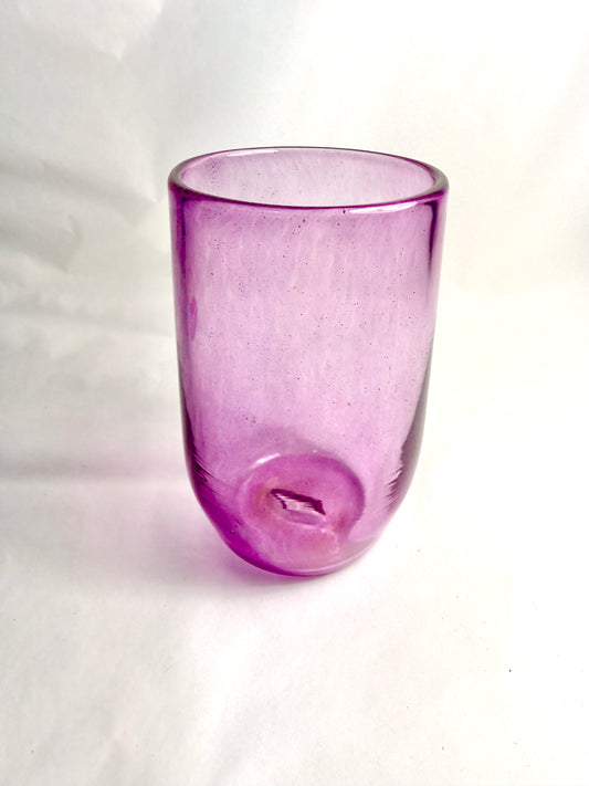 Leaning Fuchsia Pink Tumbler
