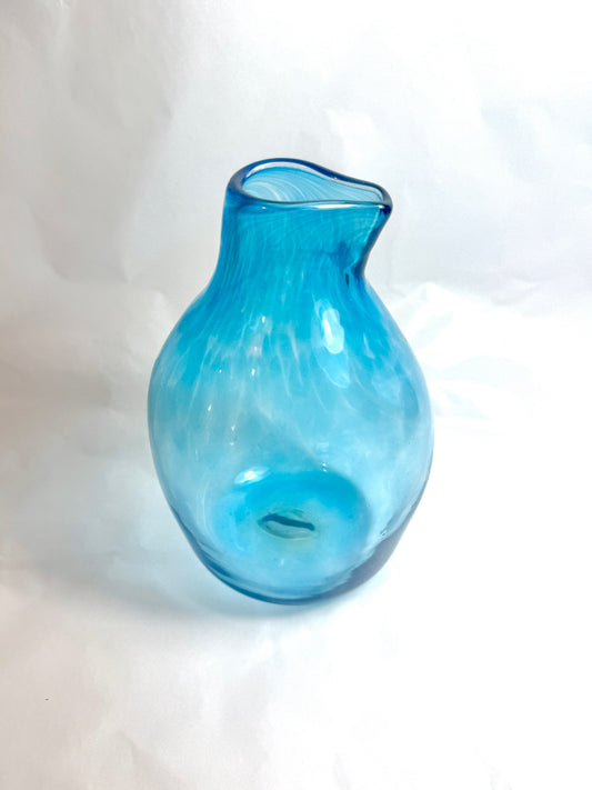Bright Blue Carafe