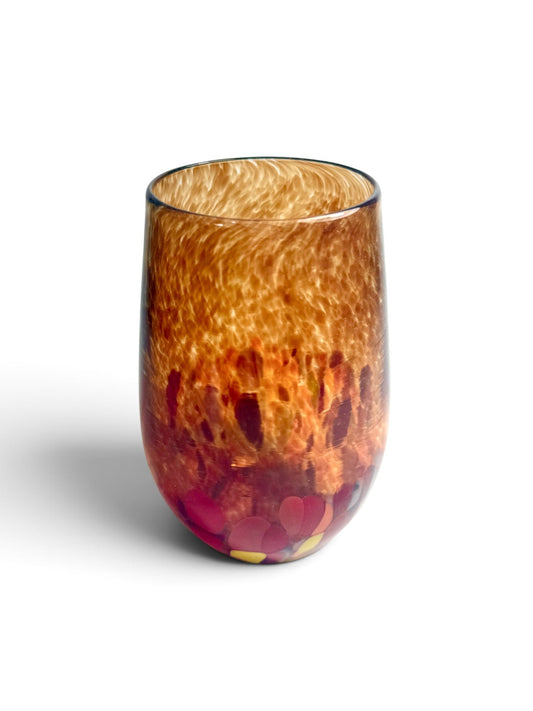 Stemless Wine Glass - Red