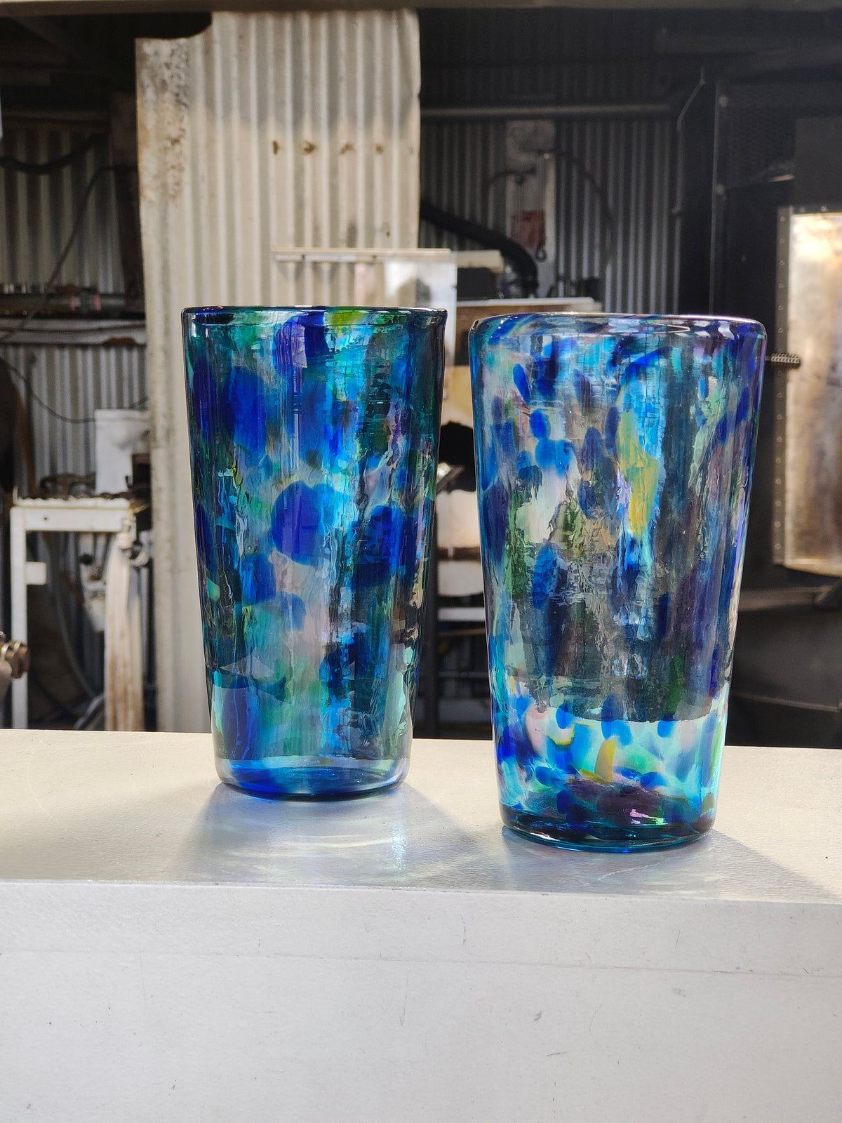 Straight Walled Tumbler - Paua