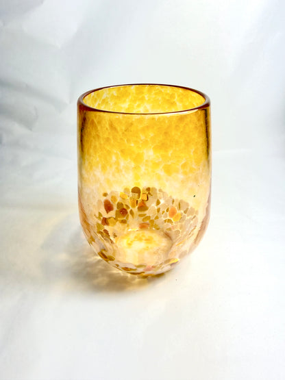 Stemless Wine Glass - Gold