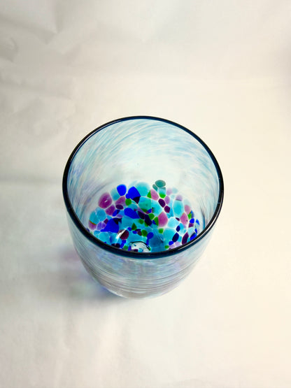 Stemless Wine Glass - Bright Blue