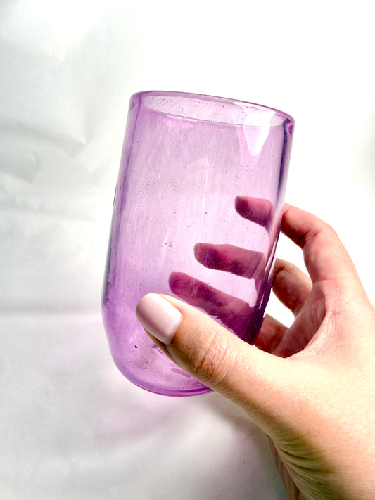 Leaning Fuchsia Pink Tumbler