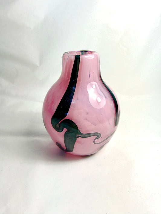 Pink Smoky Vase