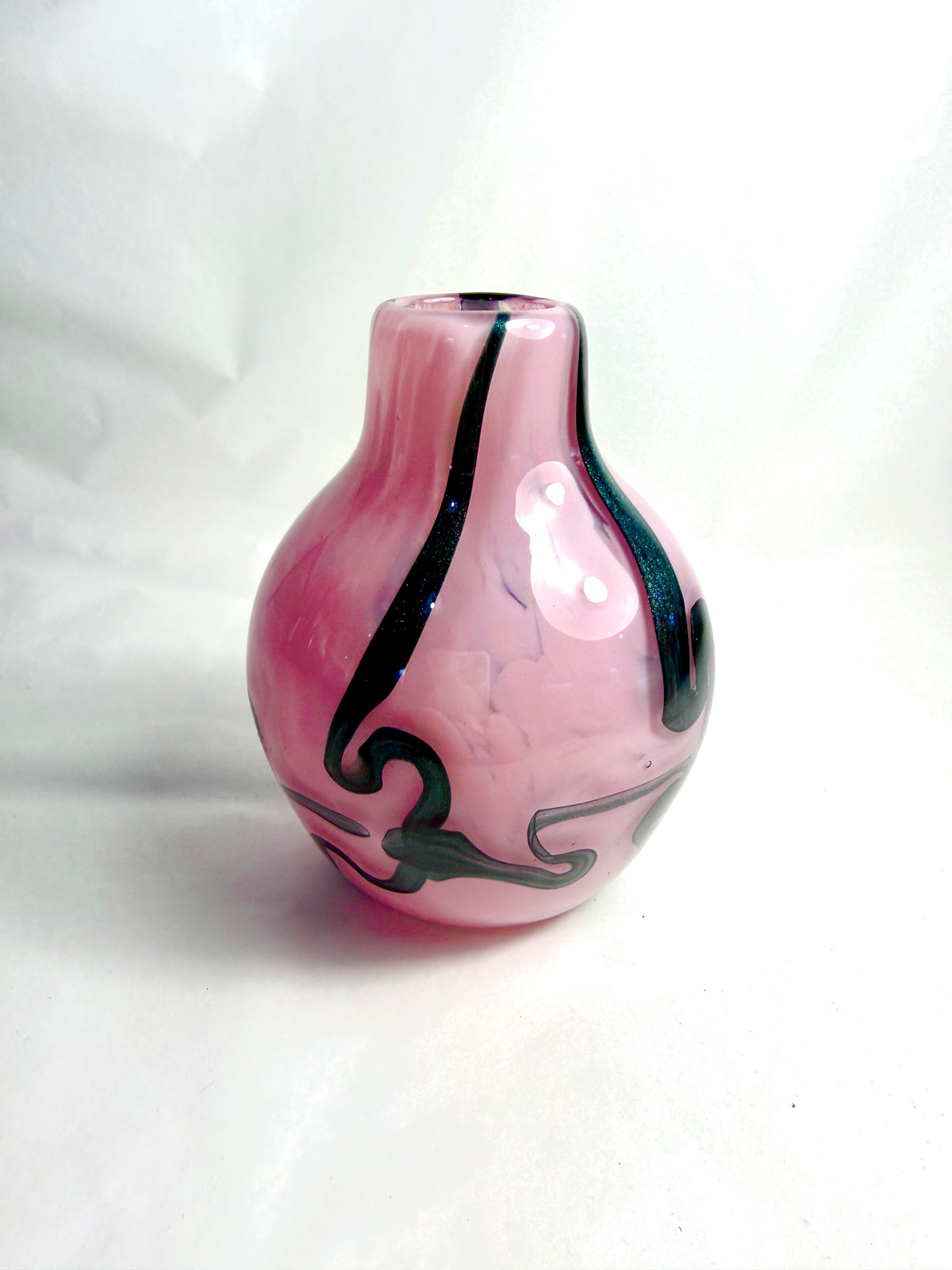 Pink Smoky Vase
