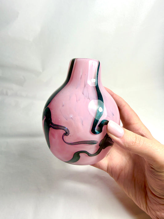 Pink Smoky Vase