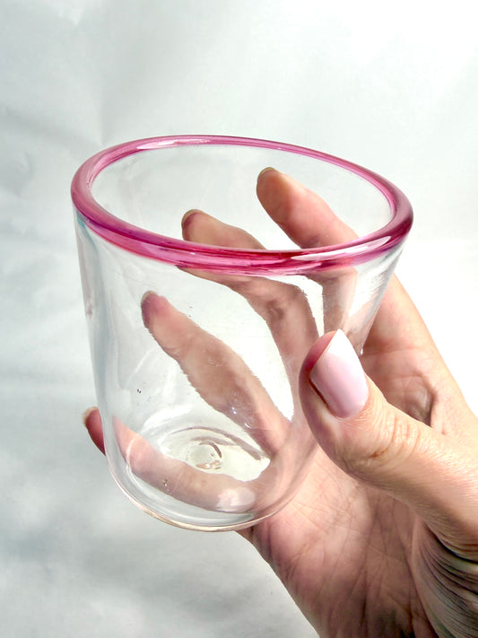 Tumbler with Pink Lip