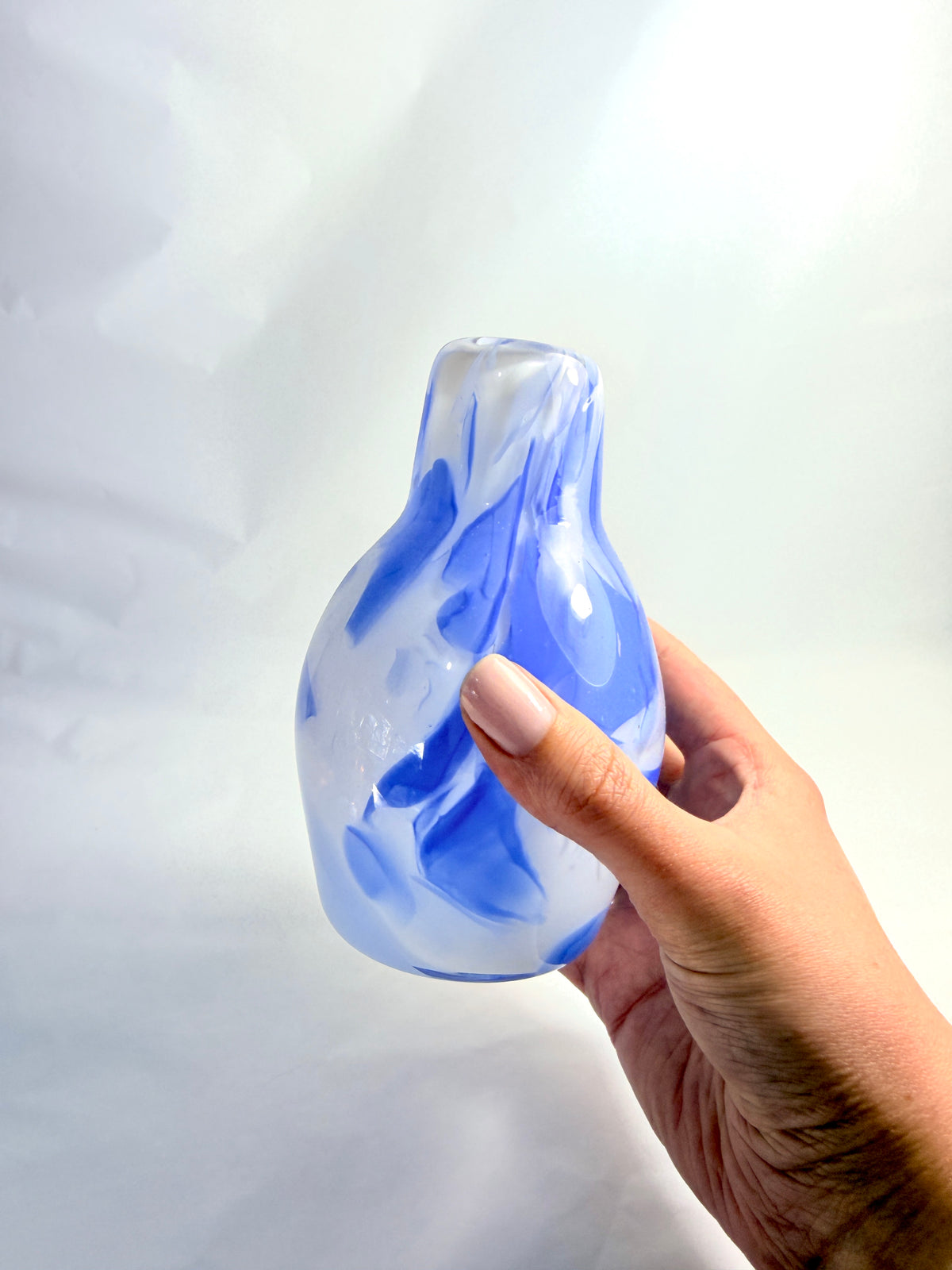 Wedgwood blue vase