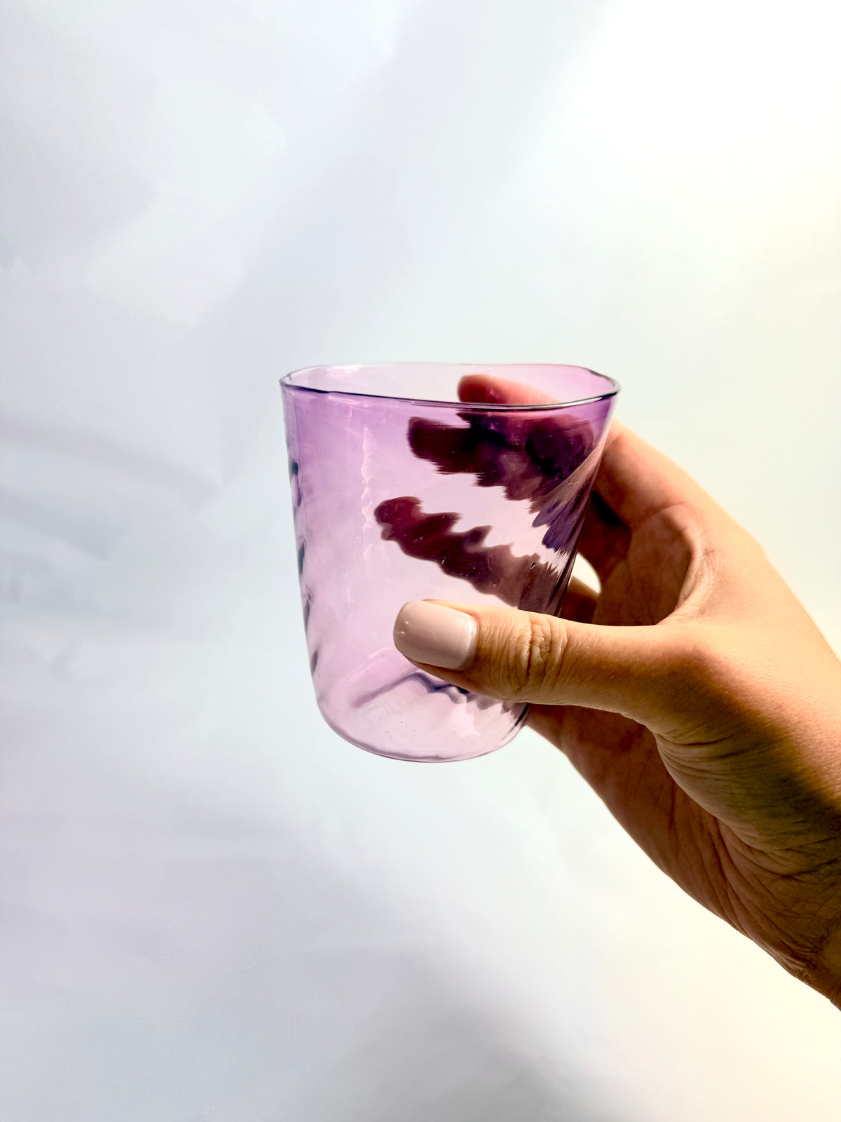 Purple Swirl Tumbler