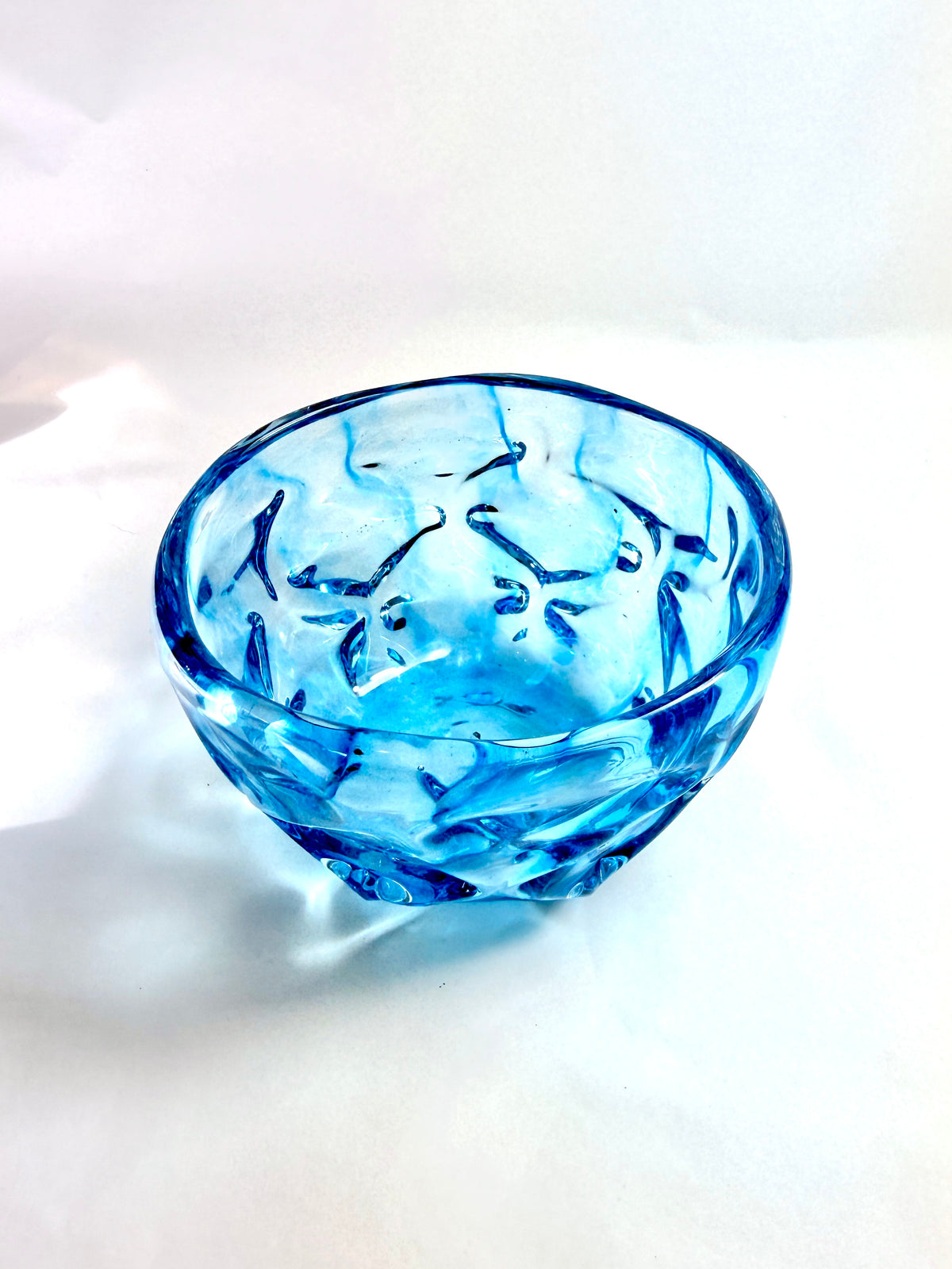 Bright Blue Bowl