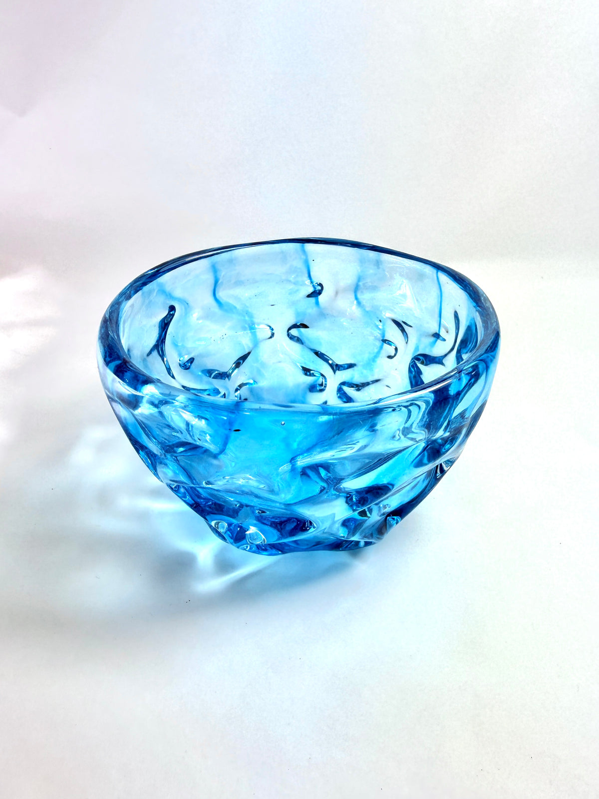 Bright Blue Bowl