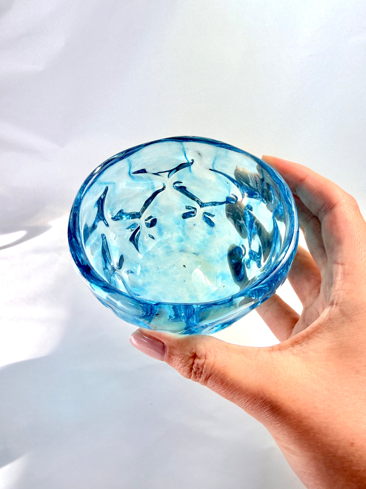 Bright Blue Bowl