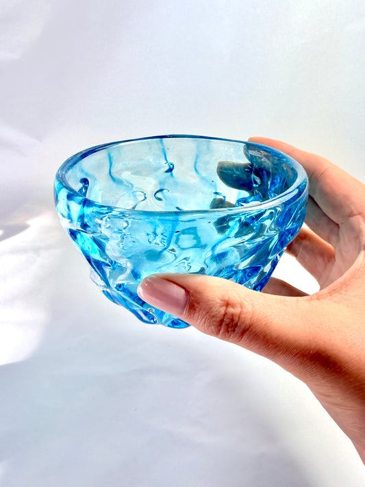 Bright Blue Bowl
