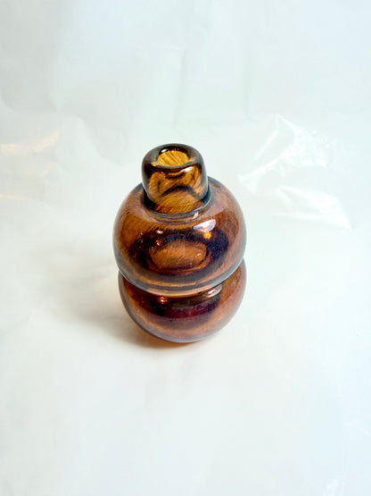 Small Brown Bubble Vase