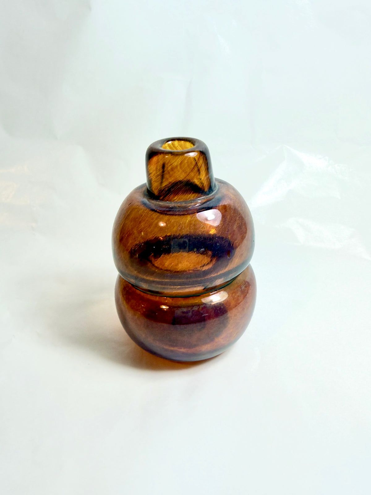 Small Brown Bubble Vase