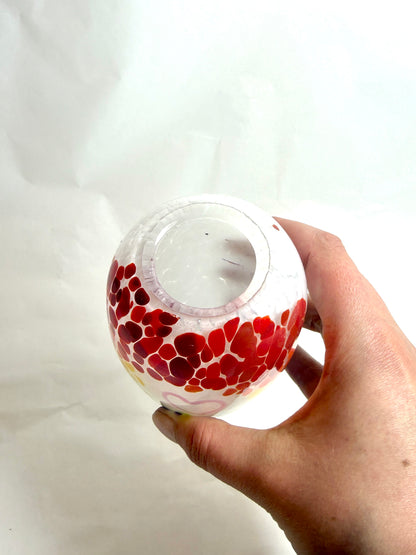 Rainbow Heart Vase