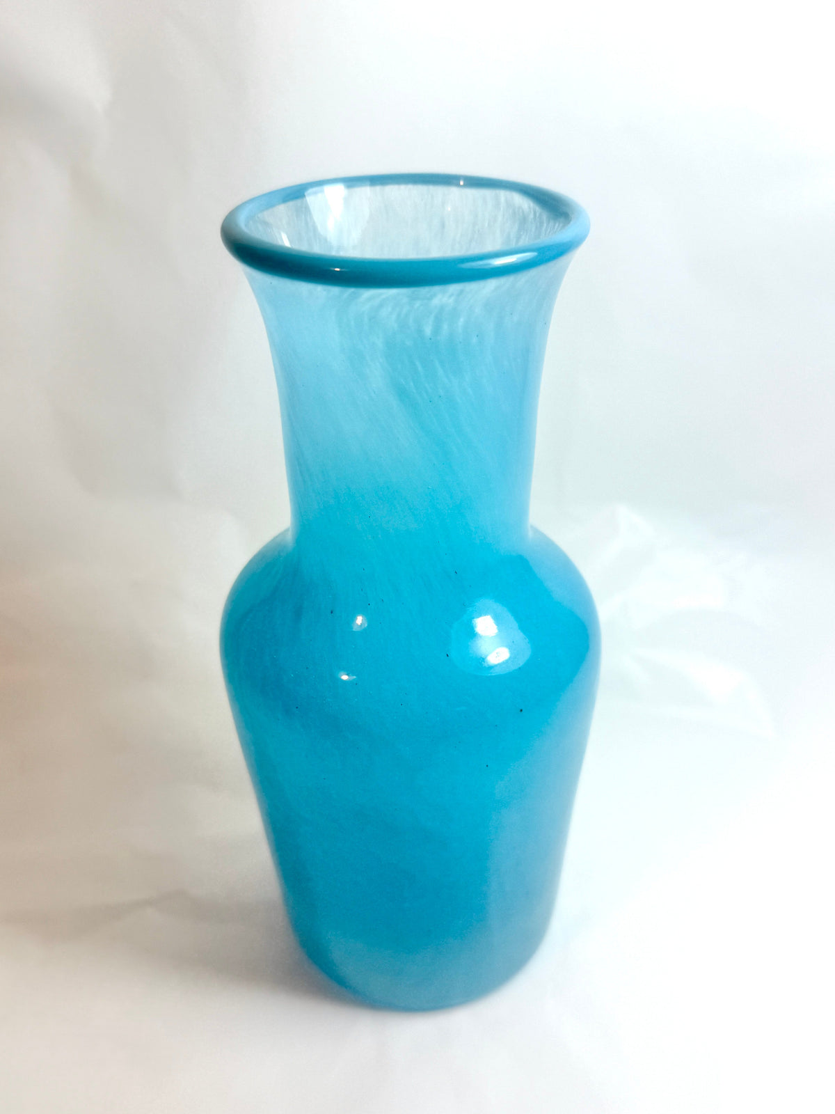 Ice Blue Vase