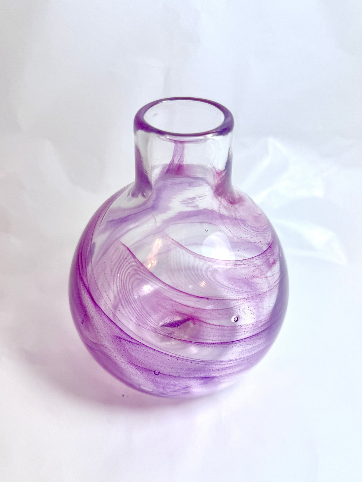 Purple Wisp Vase