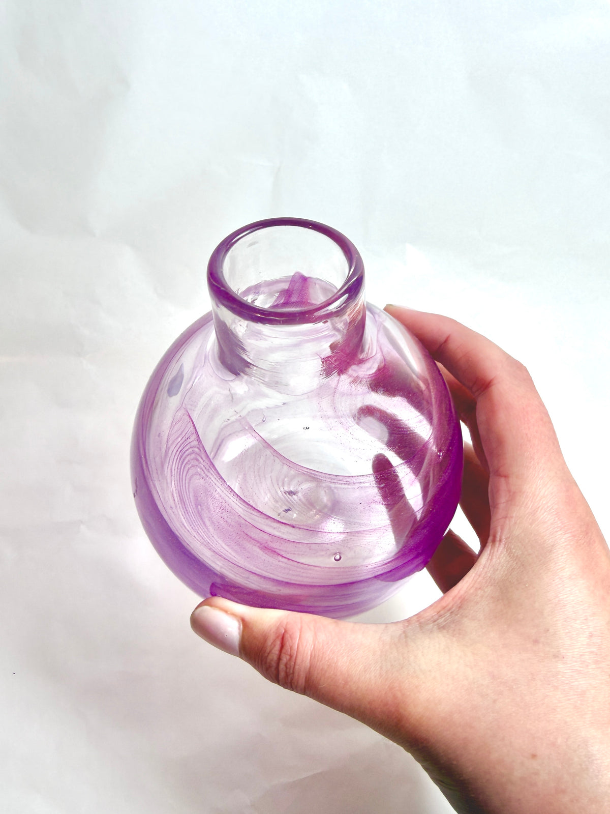 Purple Wisp Vase