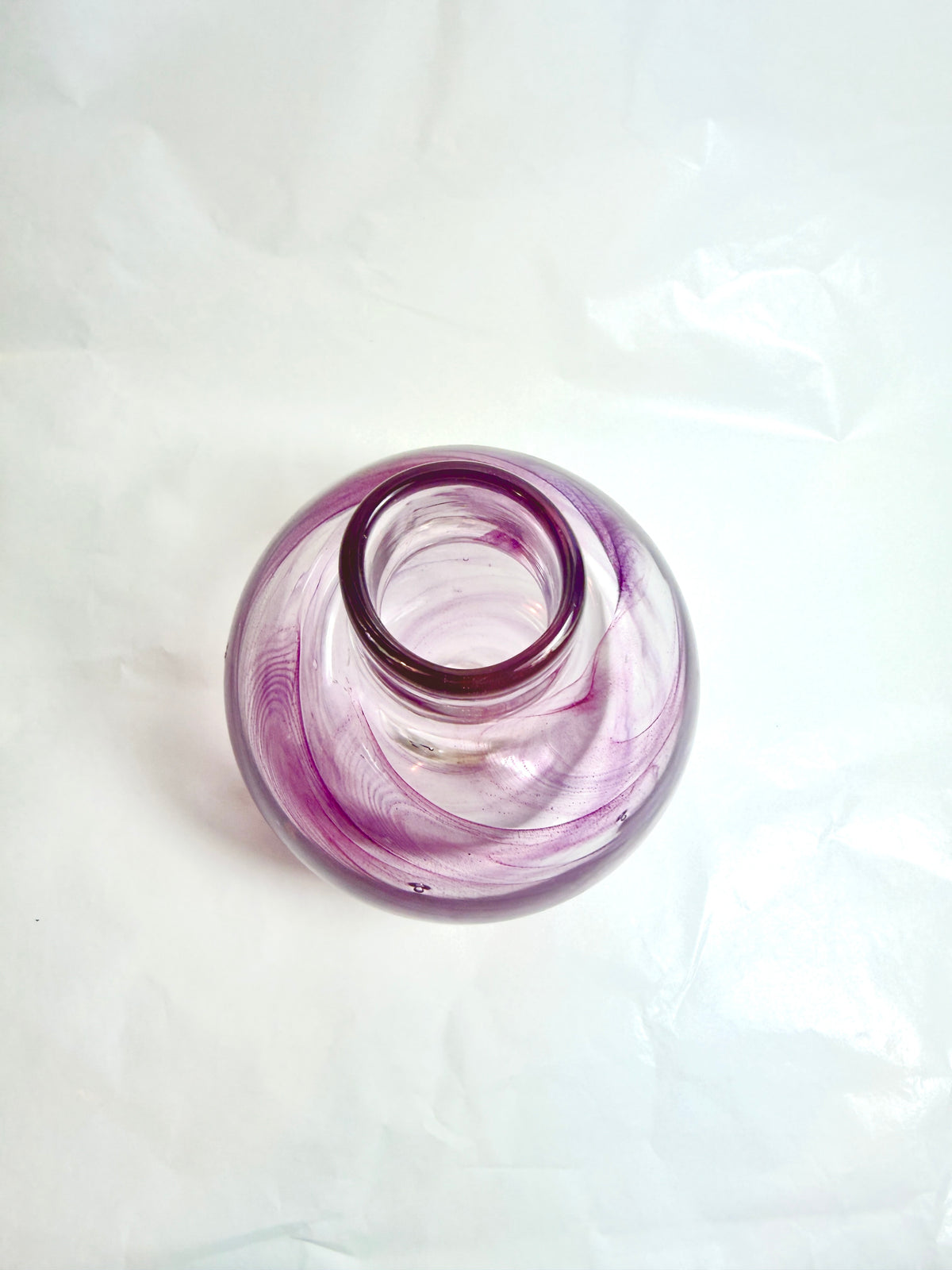 Purple Wisp Vase