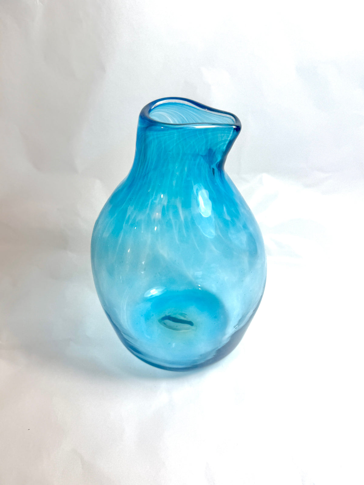 Bright Blue Carafe