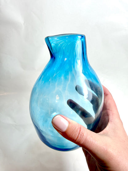 Bright Blue Carafe