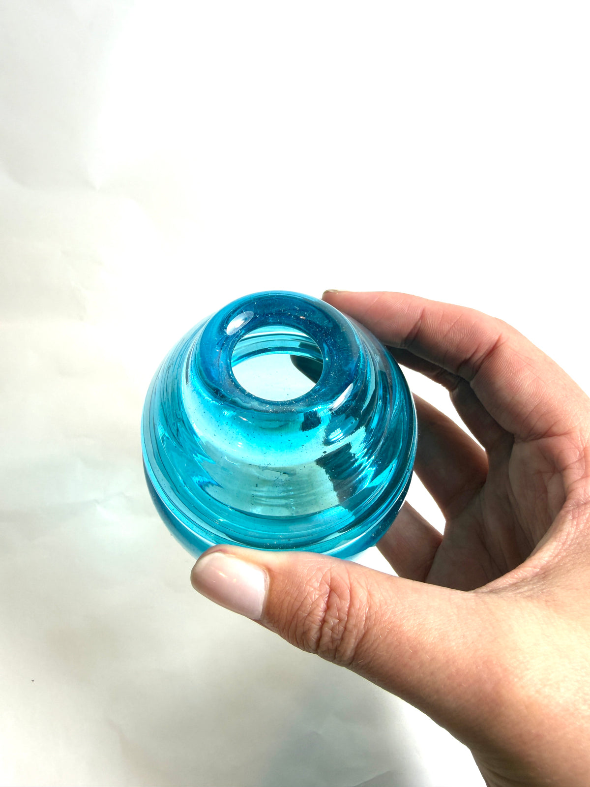 Small Light Blue Vase